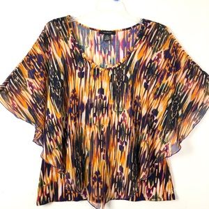 LIZ McCOY PONCHO TOP